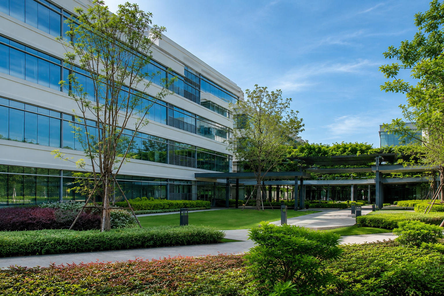 Eco-friendly office building